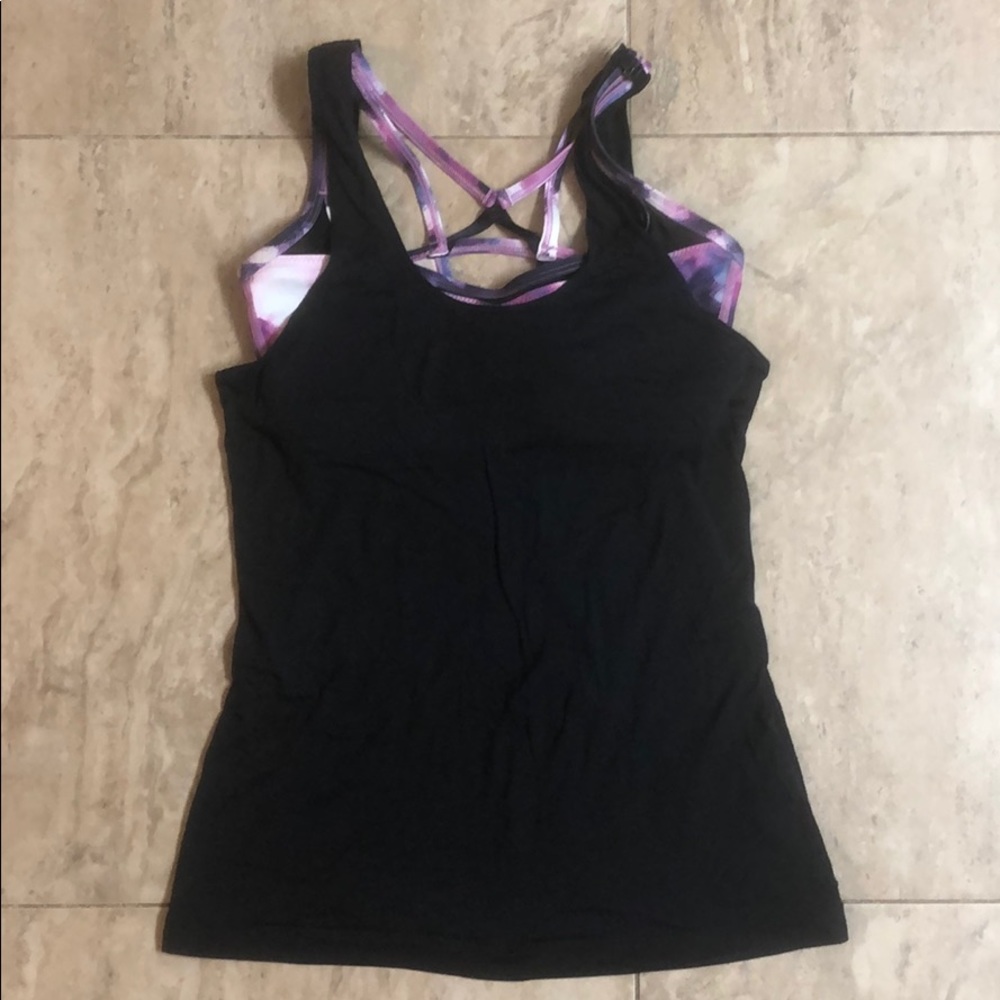 Lululemon Sweaty Endeavor Tank (+bra)